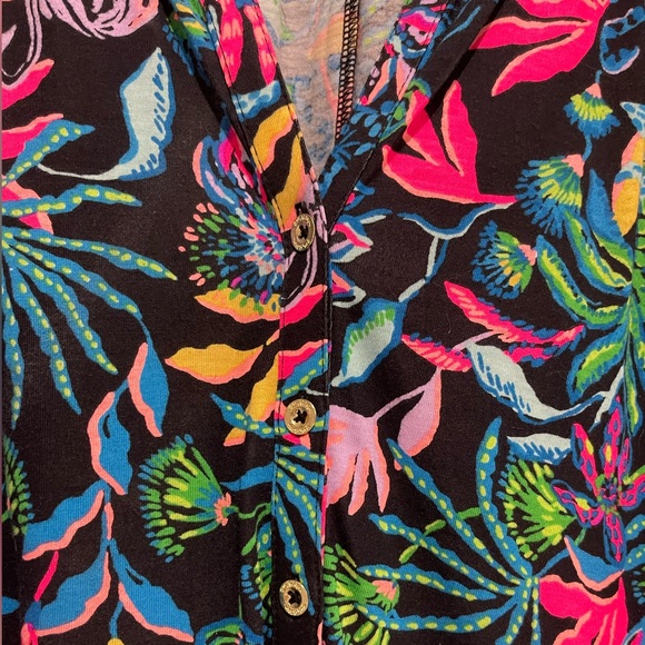 LILLY PULITZER COTTON DRESS SIZE LARGE - Picture 6 of 6